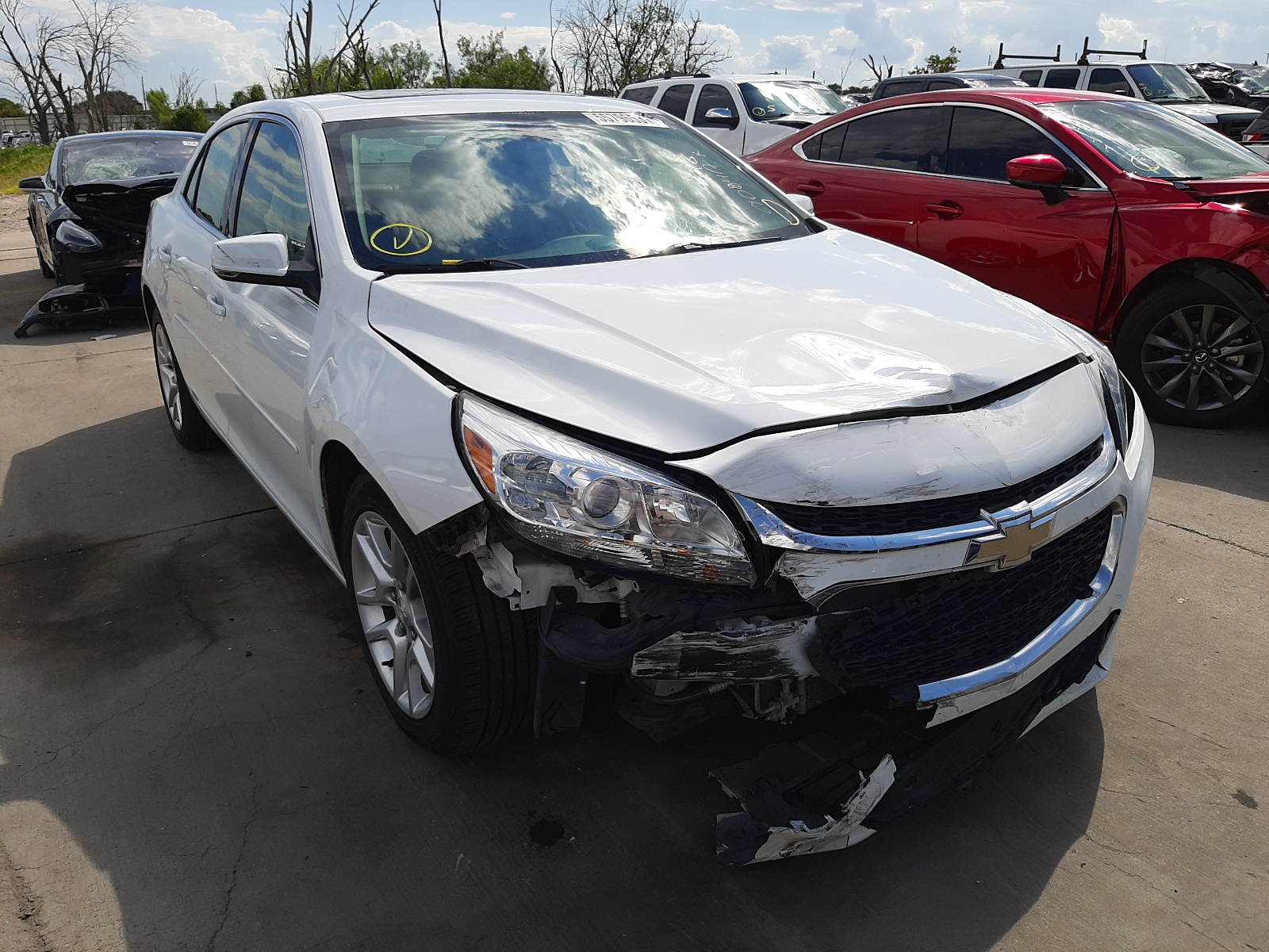 CHEVROLET MALIBU 1LT 2015 with VIN 1G11C5SL1FF279571 - Photo from auction