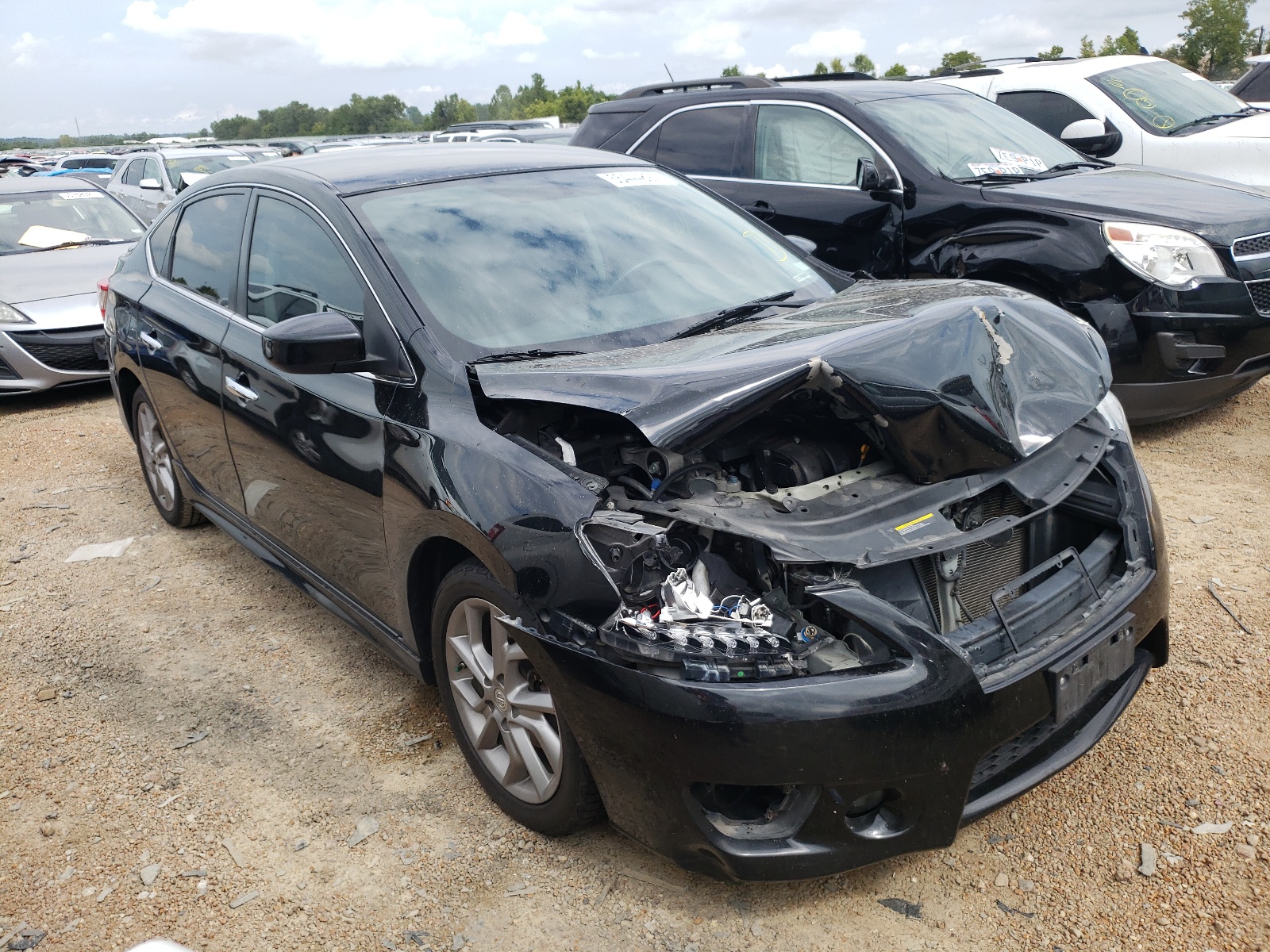Photo 1 from auction – 2013 NISSAN SENTRA S with VIN 3N1AB7AP3DL787430