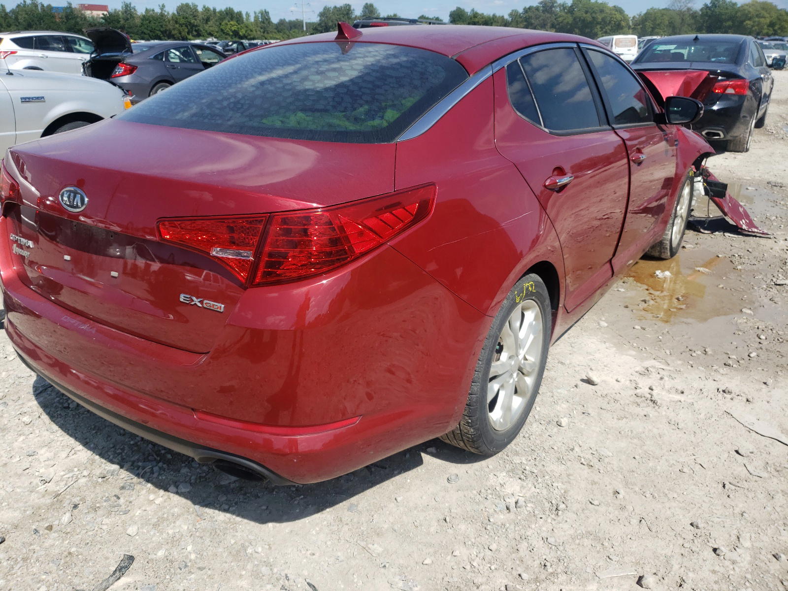 Photo 4 from auction – 2012 KIA OPTIMA EX with VIN 5XXGN4A7XCG007639