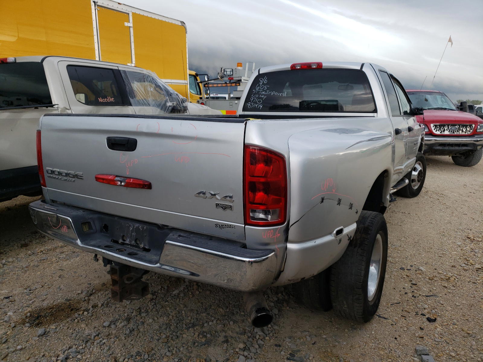 Photo 4 from auction – 2003 DODGE RAM 3500 S with VIN 3D7MU48C93G831479