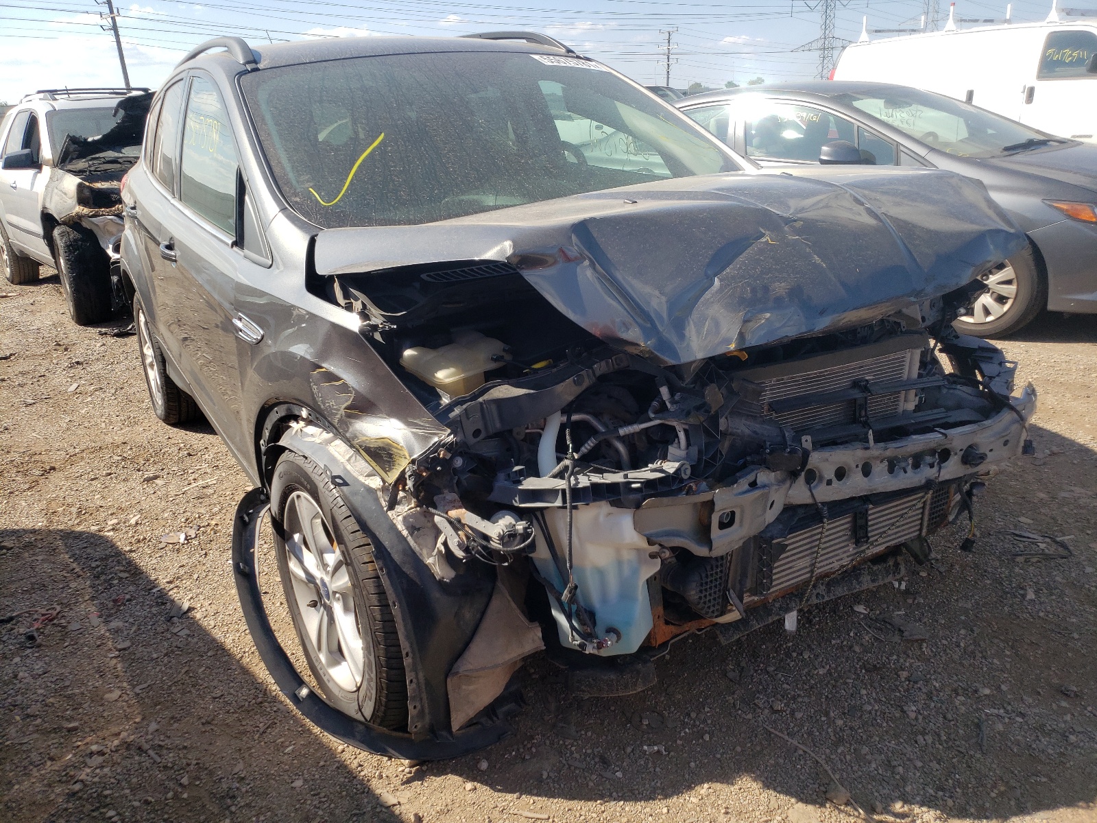 Photo 1 from auction – 2015 FORD ESCAPE SE with VIN 1FMCU0GX1FUB75715