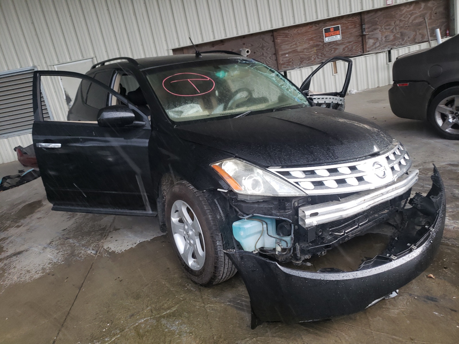 Photo 1 from auction – 2004 NISSAN MURANO SL with VIN JN8AZ08T34W219812