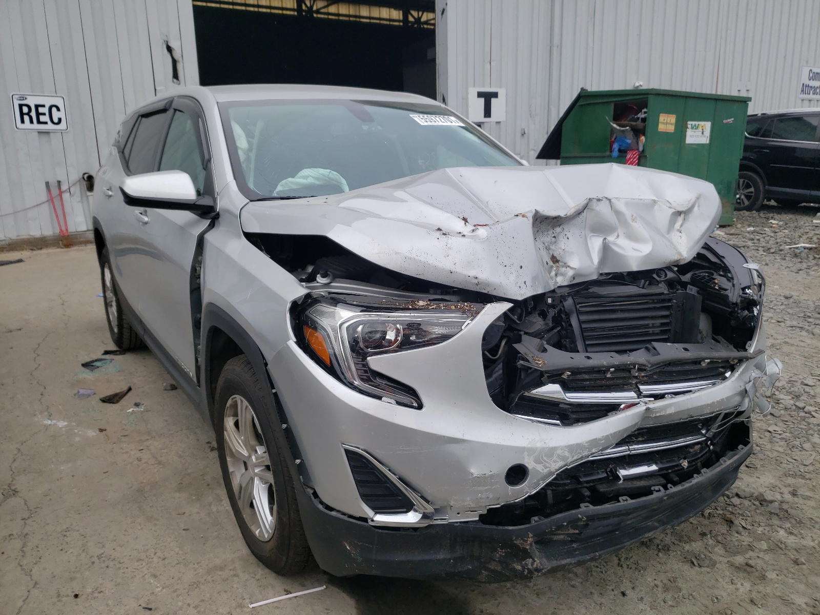 GMC TERRAIN SL 2019 with VIN 3GKALMEV3KL193987 - Photo from auction