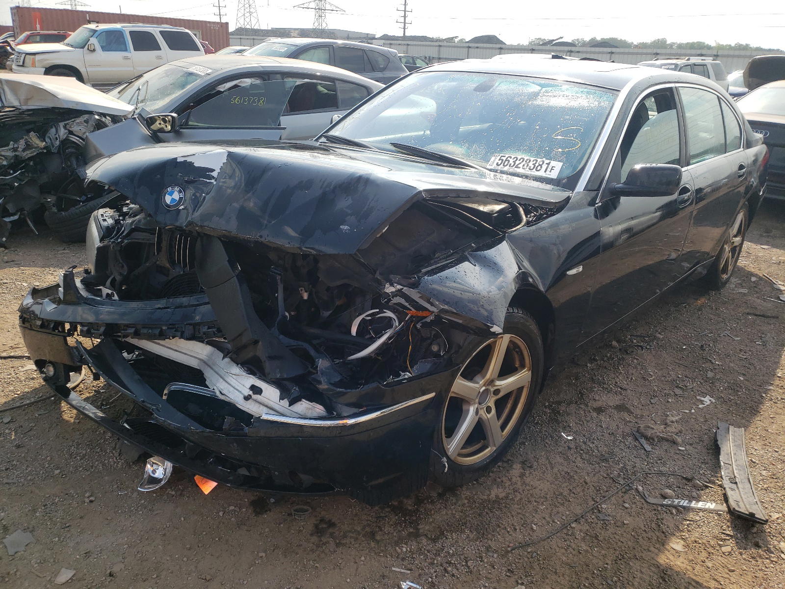 Photo 2 from auction – 2002 BMW 745 LI with VIN WBAGN63442DR05934