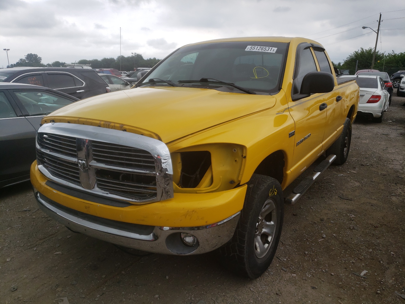 Photo 2 from auction – 2007 DODGE RAM 1500 S with VIN 1D7HU18227S247513