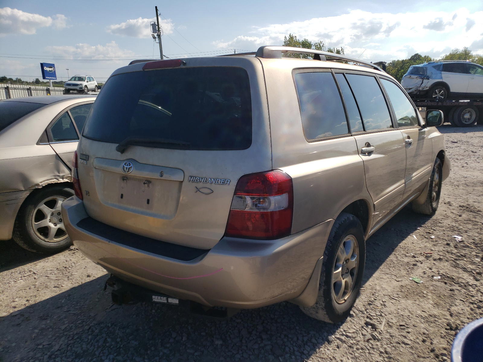 Photo 4 from auction – 2006 TOYOTA HIGHLANDER with VIN JTEGP21A660110181