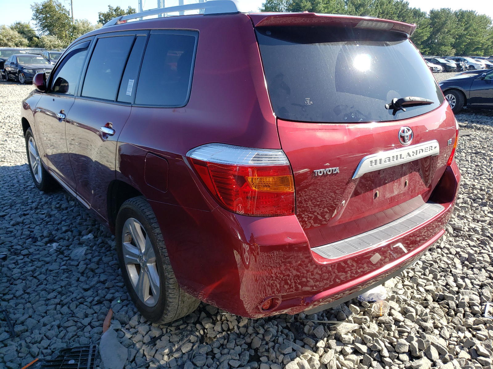 Photo 3 from auction – 2009 TOYOTA HIGHLANDER with VIN JTEDS42A892093811
