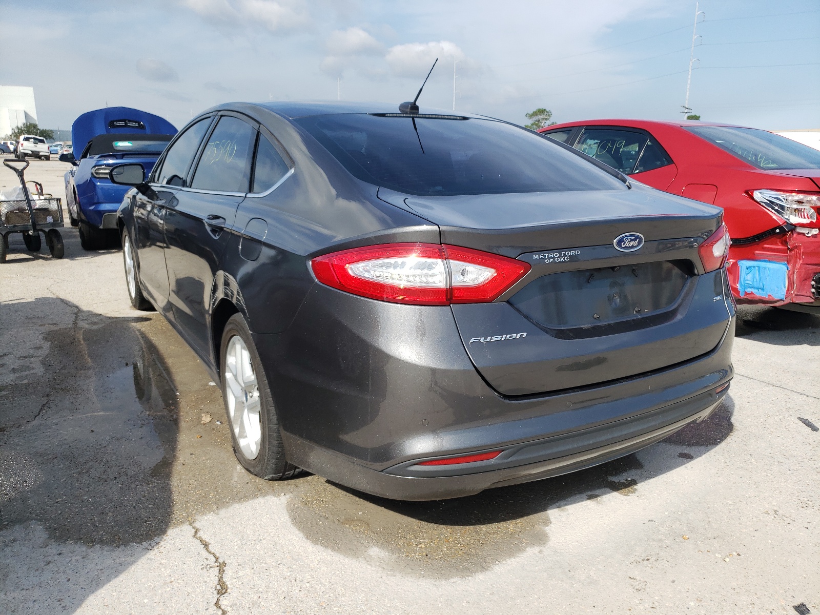Photo 3 from auction – 2016 FORD FUSION SE with VIN 3FA6P0H77GR132728