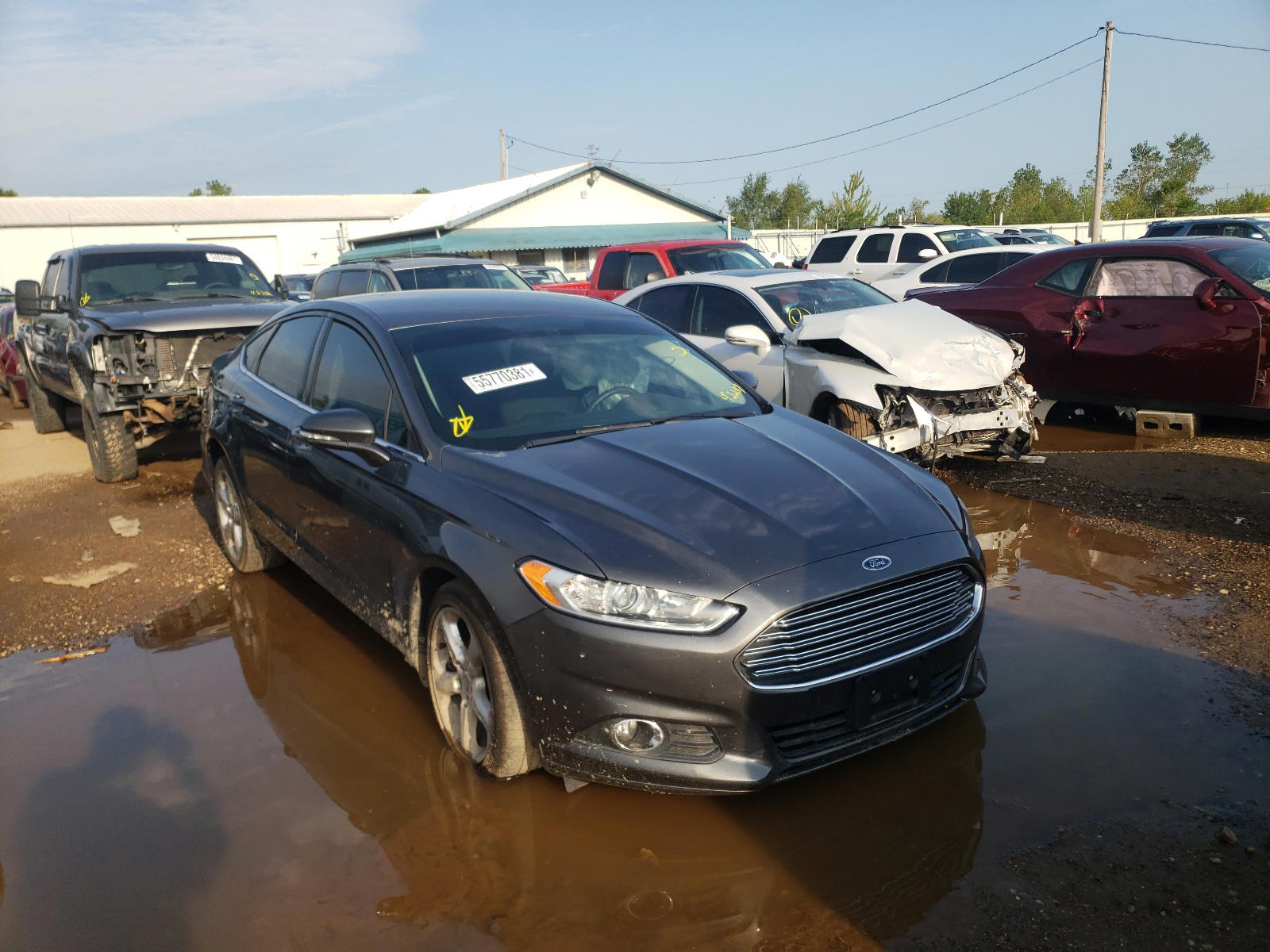 FORD FUSION SE 2016 with VIN 3FA6P0HD2GR392251 - Photo from auction