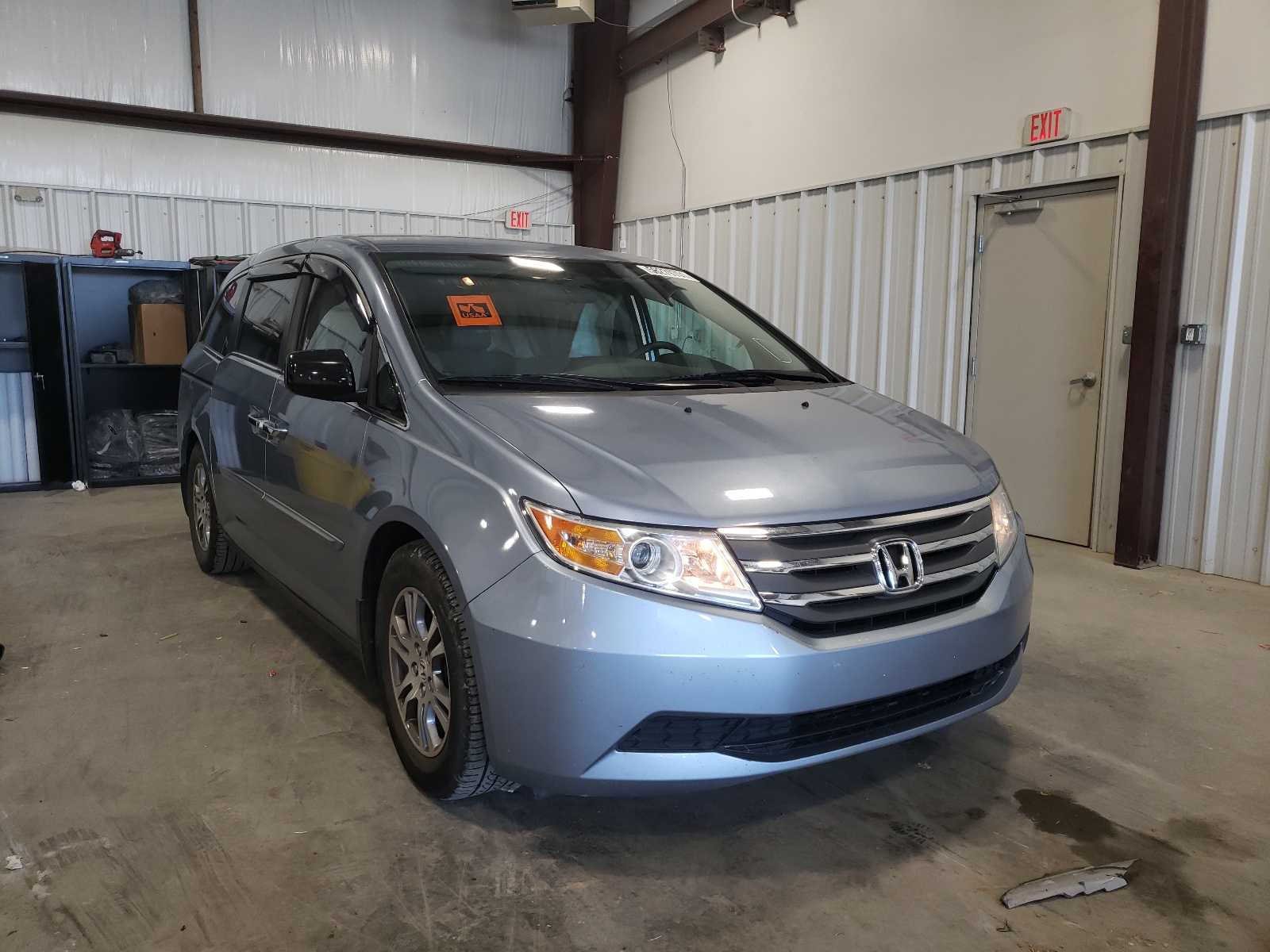 HONDA ODYSSEY EX 2013 with VIN 5FNRL5H45DB089218 - Photo from auction
