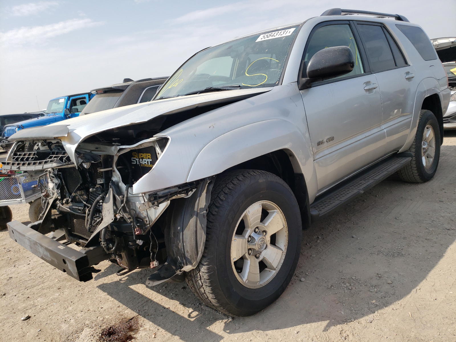 Photo 2 from auction – 2003 TOYOTA 4RUNNER SR with VIN JTEBT14R138004882