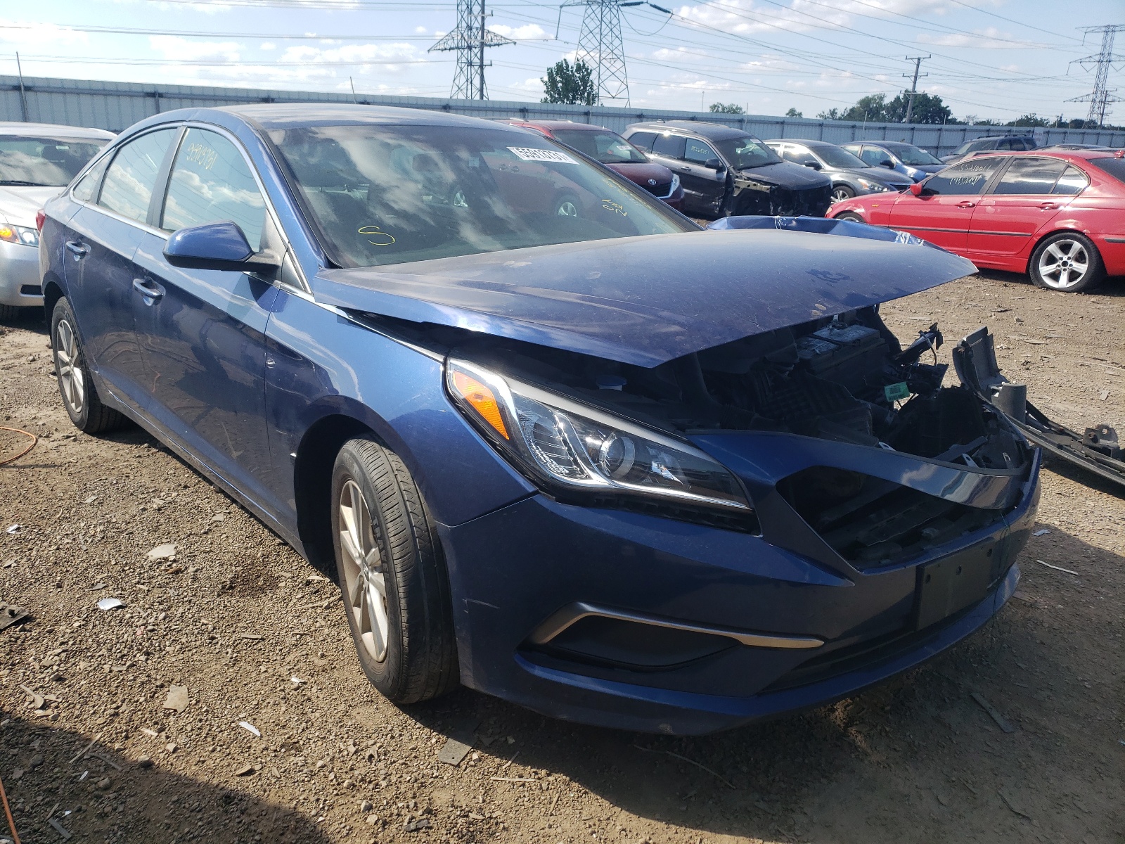 Photo 1 from auction – 2017 HYUNDAI SONATA SE with VIN 5NPE24AF1HH486990