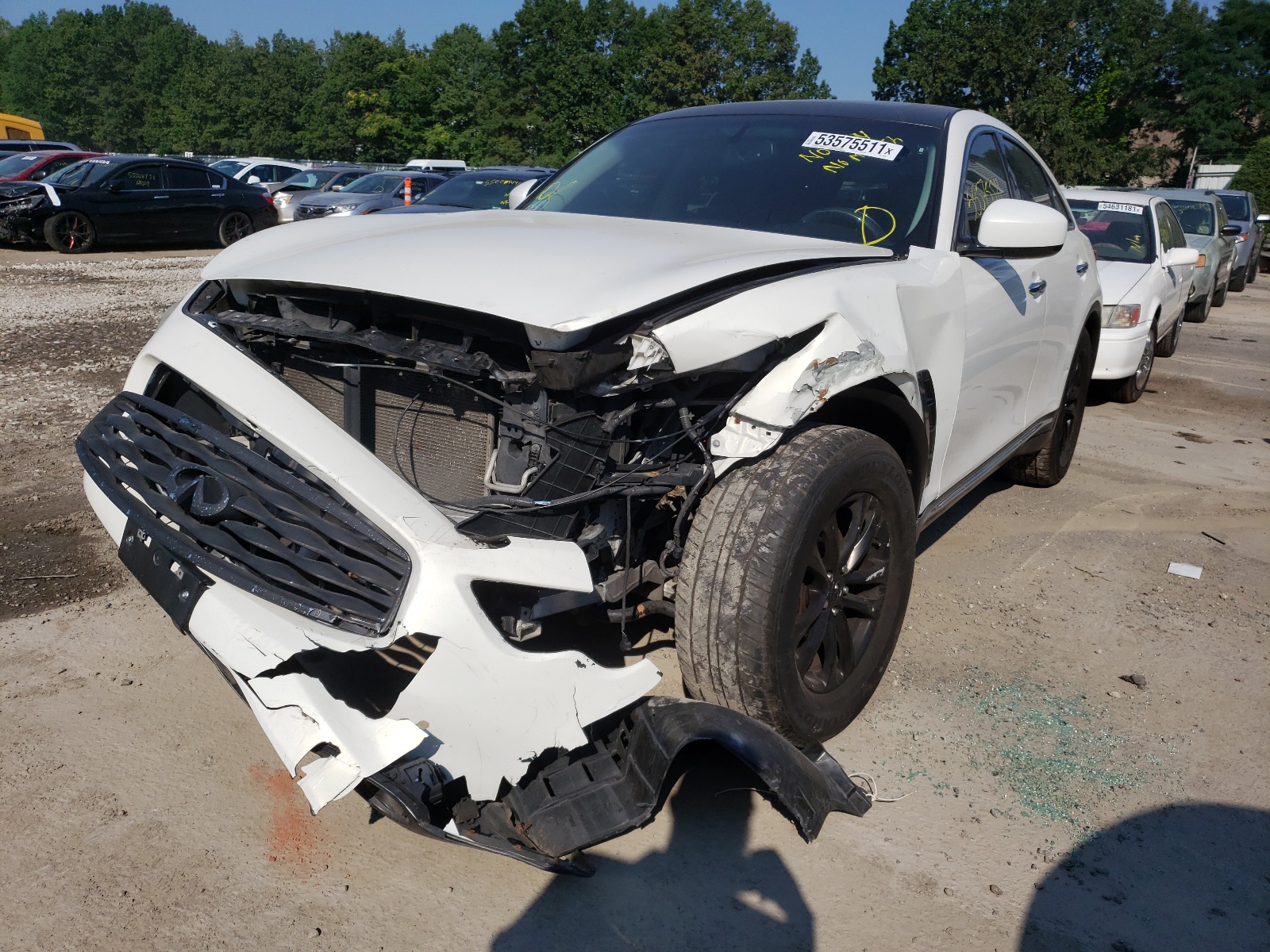 Photo 2 from auction – 2011 INFINITI FX35 with VIN JN8AS1MW9BM730458