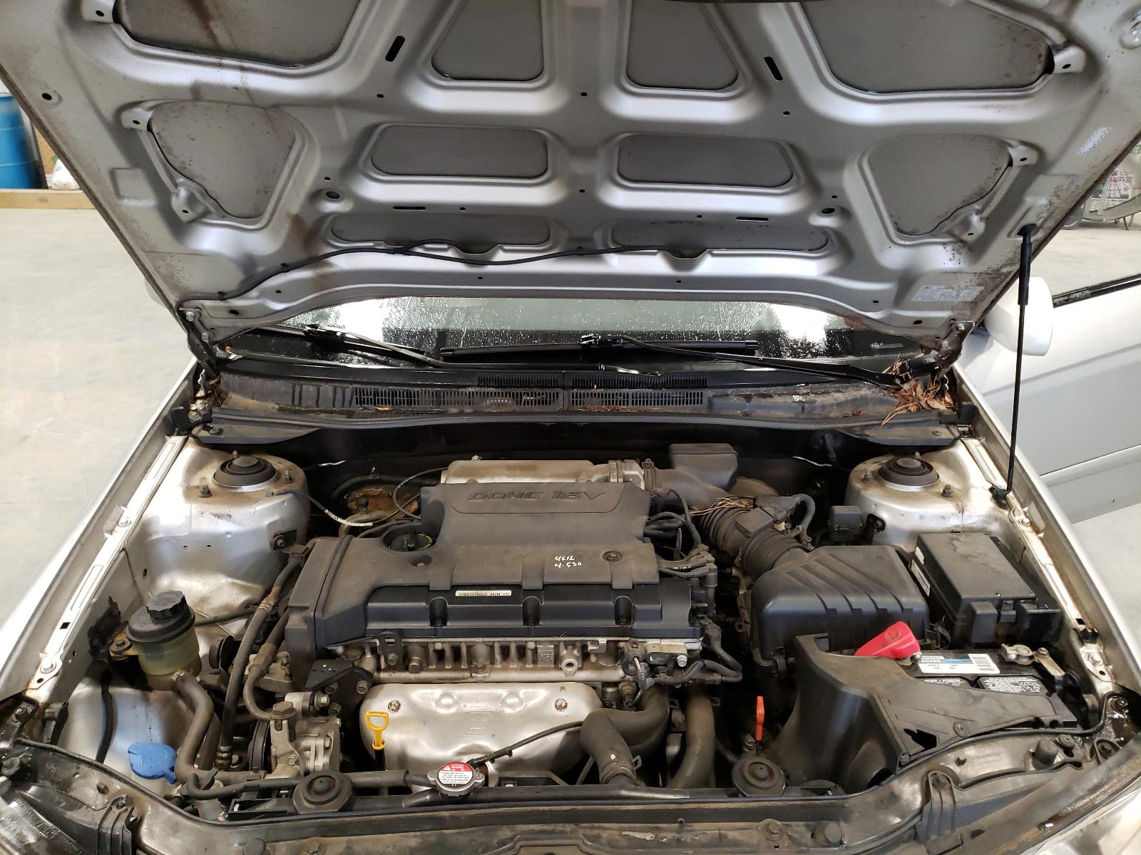 Photo 7 from auction – 2008 KIA SPECTRA EX with VIN KNAFE121685500943