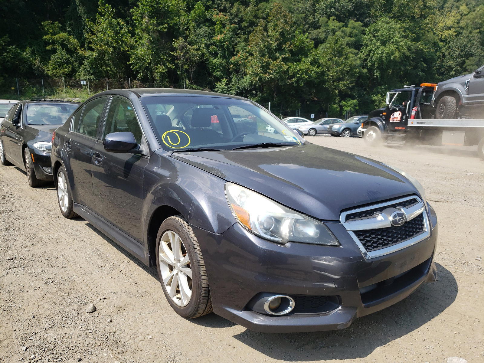 SUBARU LEGACY 2.5 2013 with VIN 4S3BMBK61D3018103 - Photo from auction