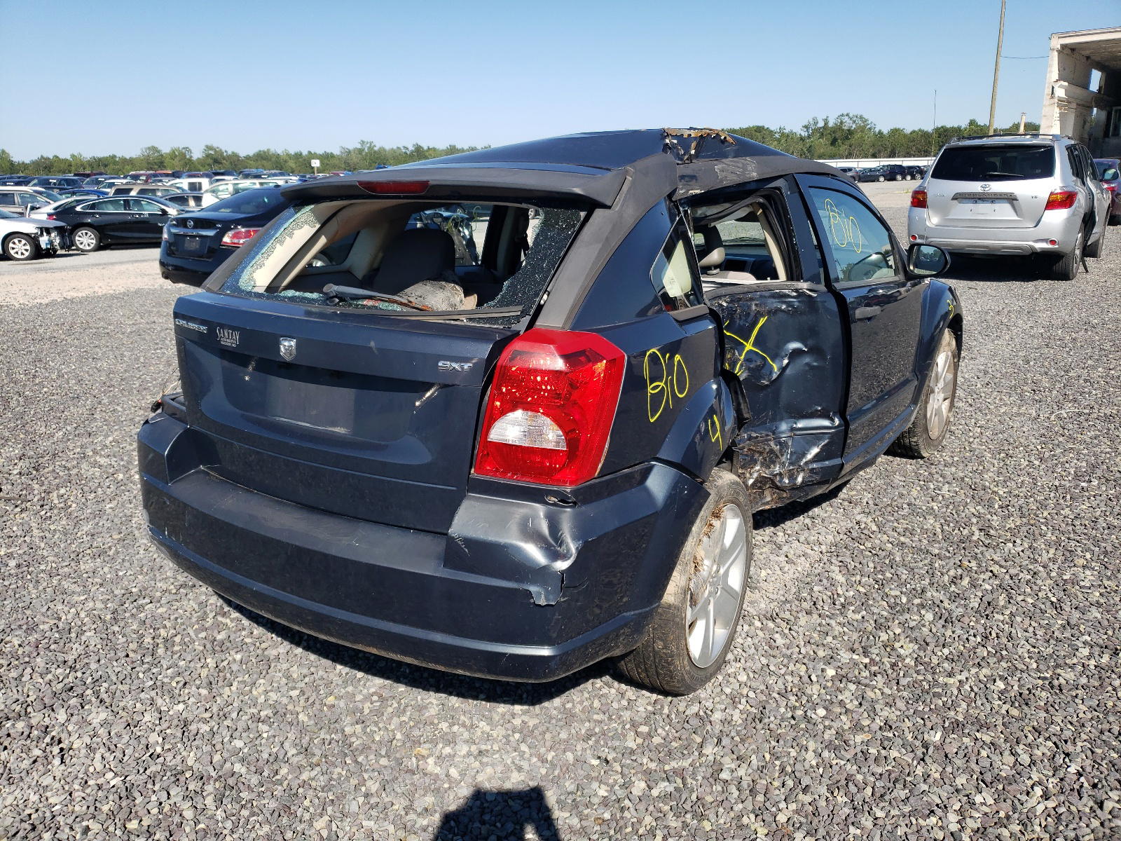 Photo 4 from auction – 2007 DODGE CALIBER SX with VIN 1B3HB48B97D354002