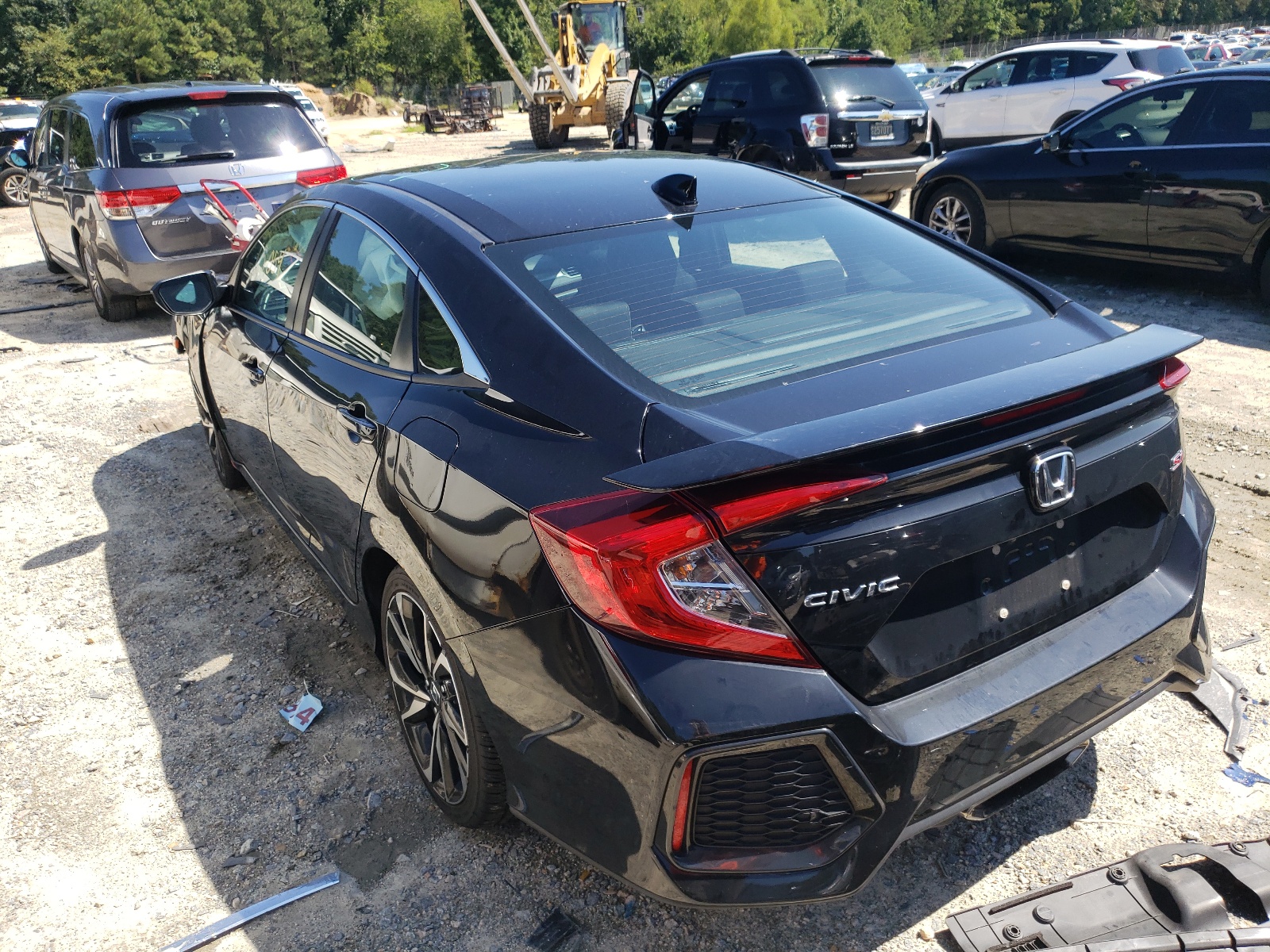 Photo 3 from auction – 2017 HONDA CIVIC SI with VIN 2HGFC1E55HH701931