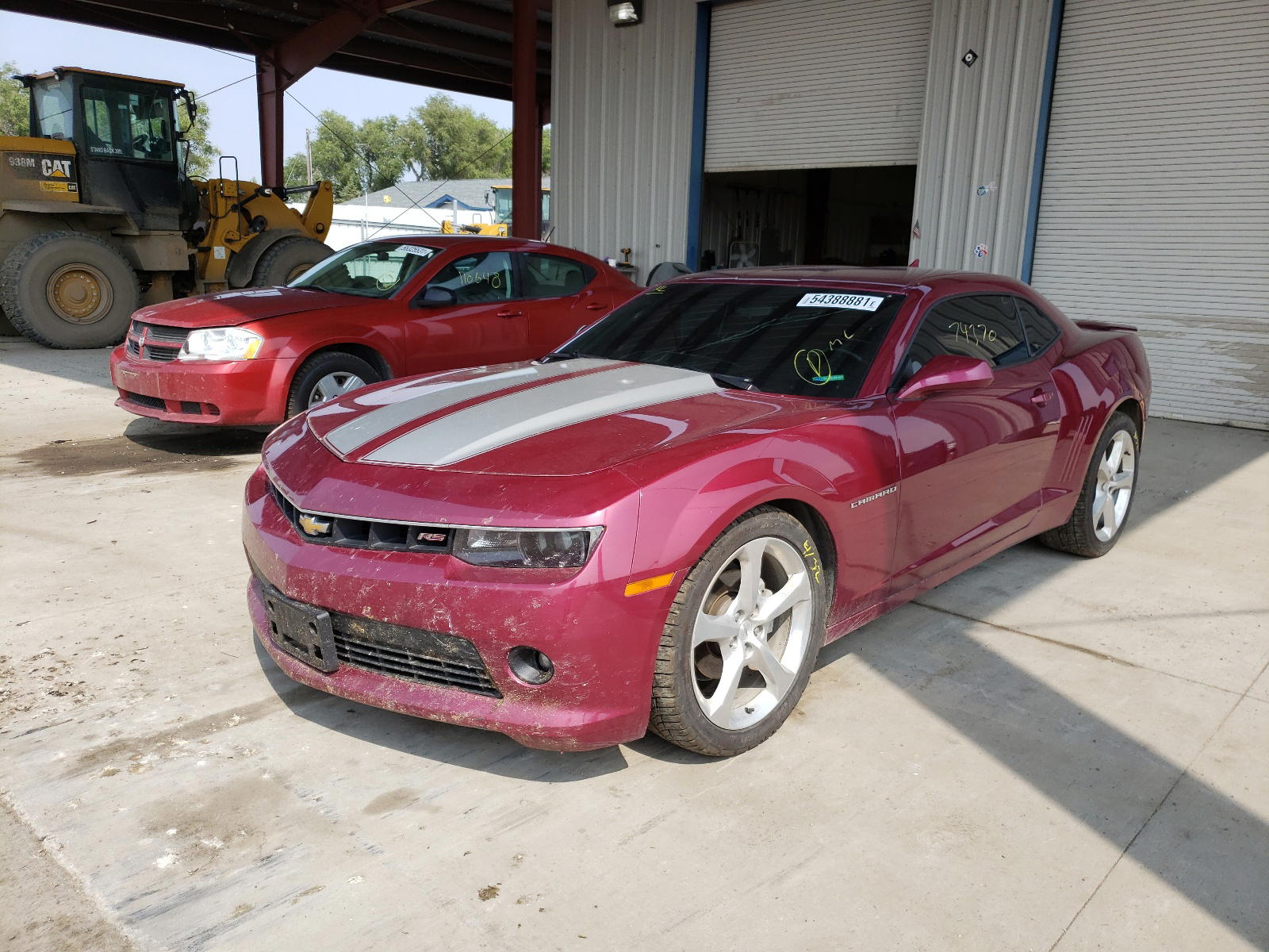 Photo 2 from auction – 2014 CHEVROLET CAMARO LT with VIN 2G1FB1E34E9299074