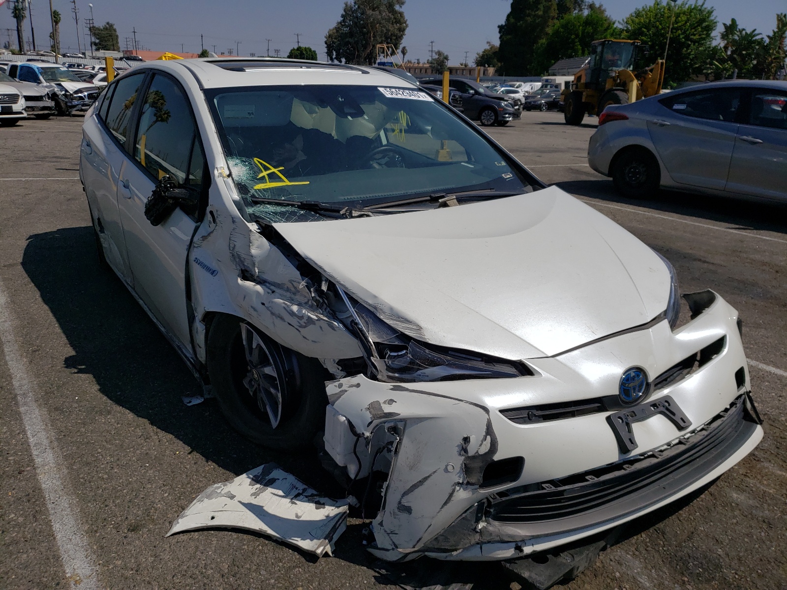 Photo 9 from auction – 2019 TOYOTA PRIUS with VIN JTDKARFU5K3085567