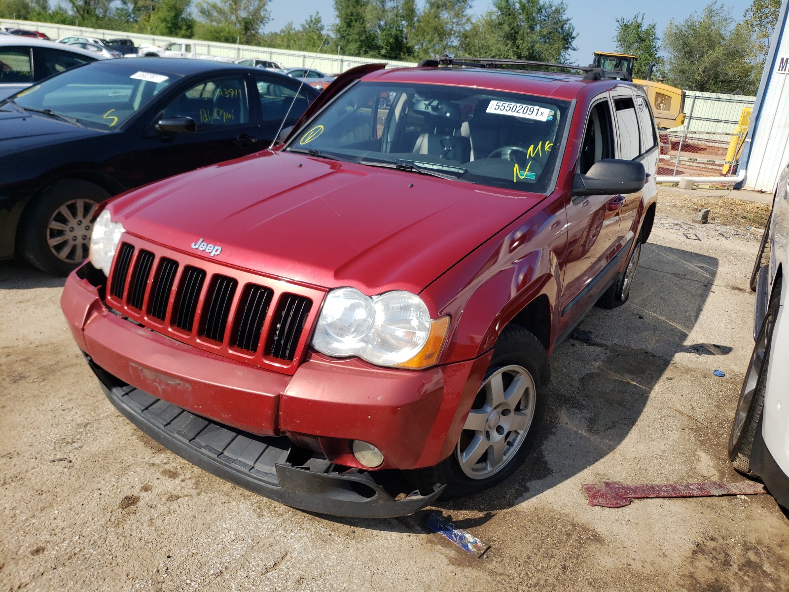 Photo 2 from auction – 2009 JEEP GRAND CHER with VIN 1J8GR48K49C545284