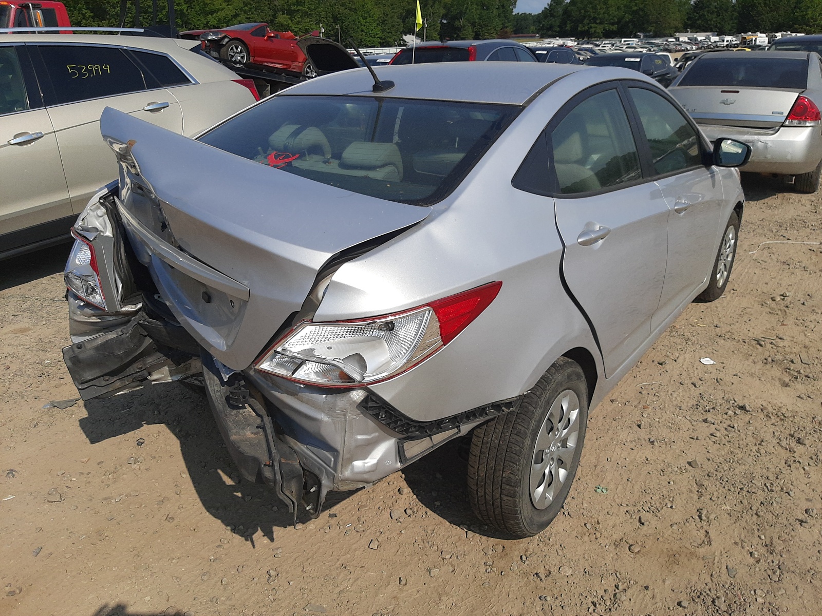 Photo 4 from auction – 2017 HYUNDAI ACCENT SE with VIN KMHCT4AE4HU323425