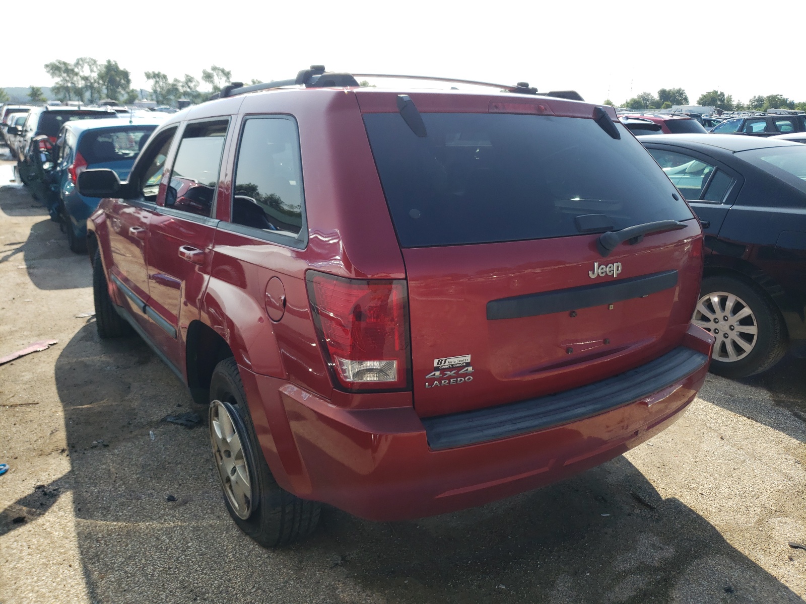Photo 3 from auction – 2009 JEEP GRAND CHER with VIN 1J8GR48K49C545284