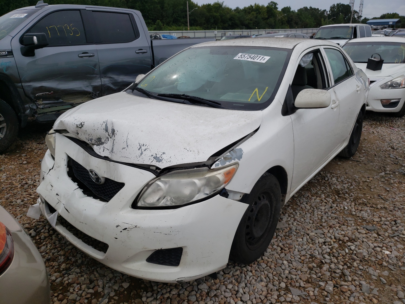 Photo 2 from auction – 2010 TOYOTA COROLLA BA with VIN JTDBU4EE4AJ077376