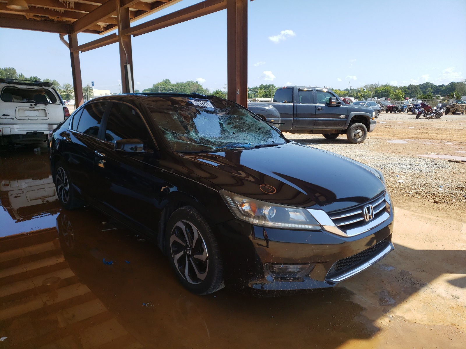 Photo 1 from auction – 2014 HONDA ACCORD EXL with VIN 1HGCR2F80EA212928