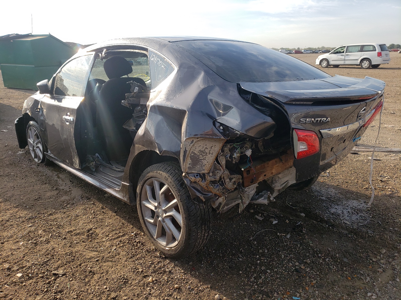 Photo 3 from auction – 2013 NISSAN SENTRA S with VIN 3N1AB7AP3DL561968