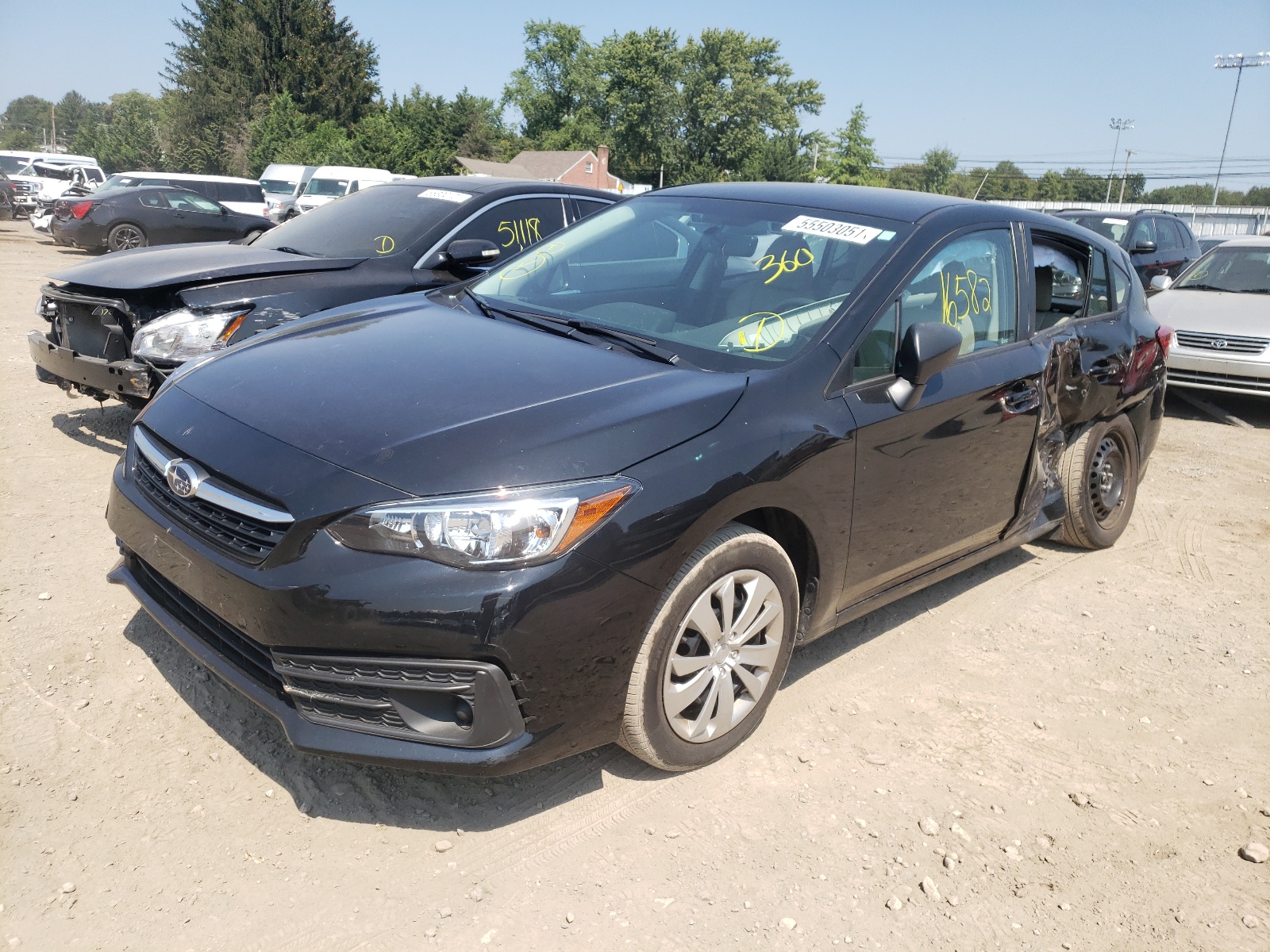 صورة رقم 2 من المزاد - 2020 SUBARU IMPREZA مع VIN 4S3GTAB62L3718729