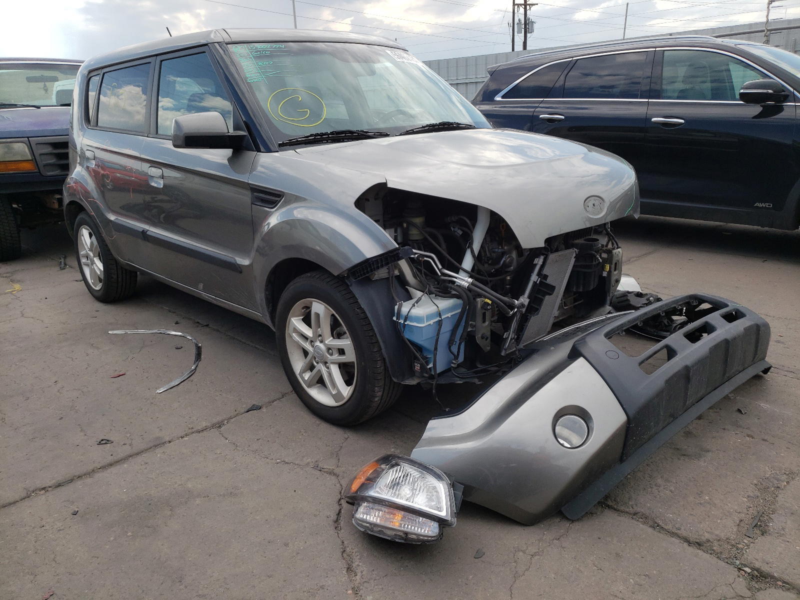 KIA SOUL + 2010 with VIN KNDJT2A26A7150565 - Photo from auction