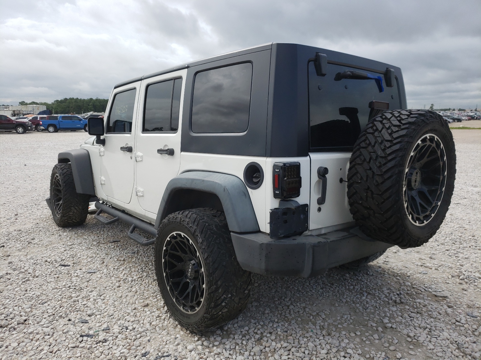 Photo 3 from auction – 2008 JEEP WRANGLER U with VIN 1J4GA39178L547778