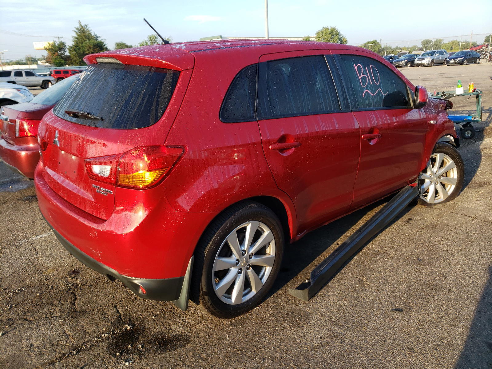 Photo 4 from auction – 2014 MITSUBISHI OUTLANDER with VIN 4A4AP3AU5EE033100