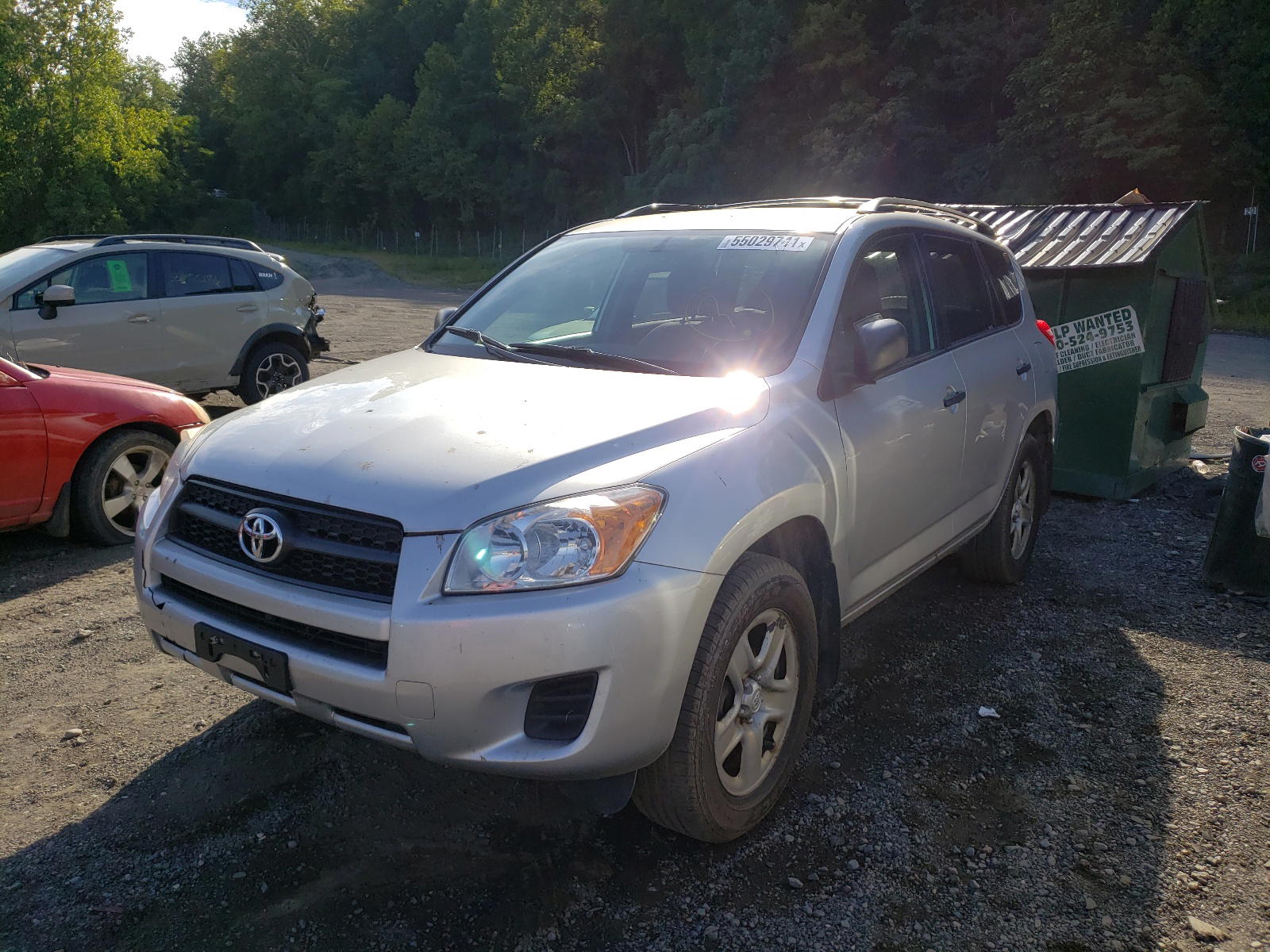 Photo 2 from auction – 2012 TOYOTA RAV4 with VIN 2T3BF4DV3CW253611