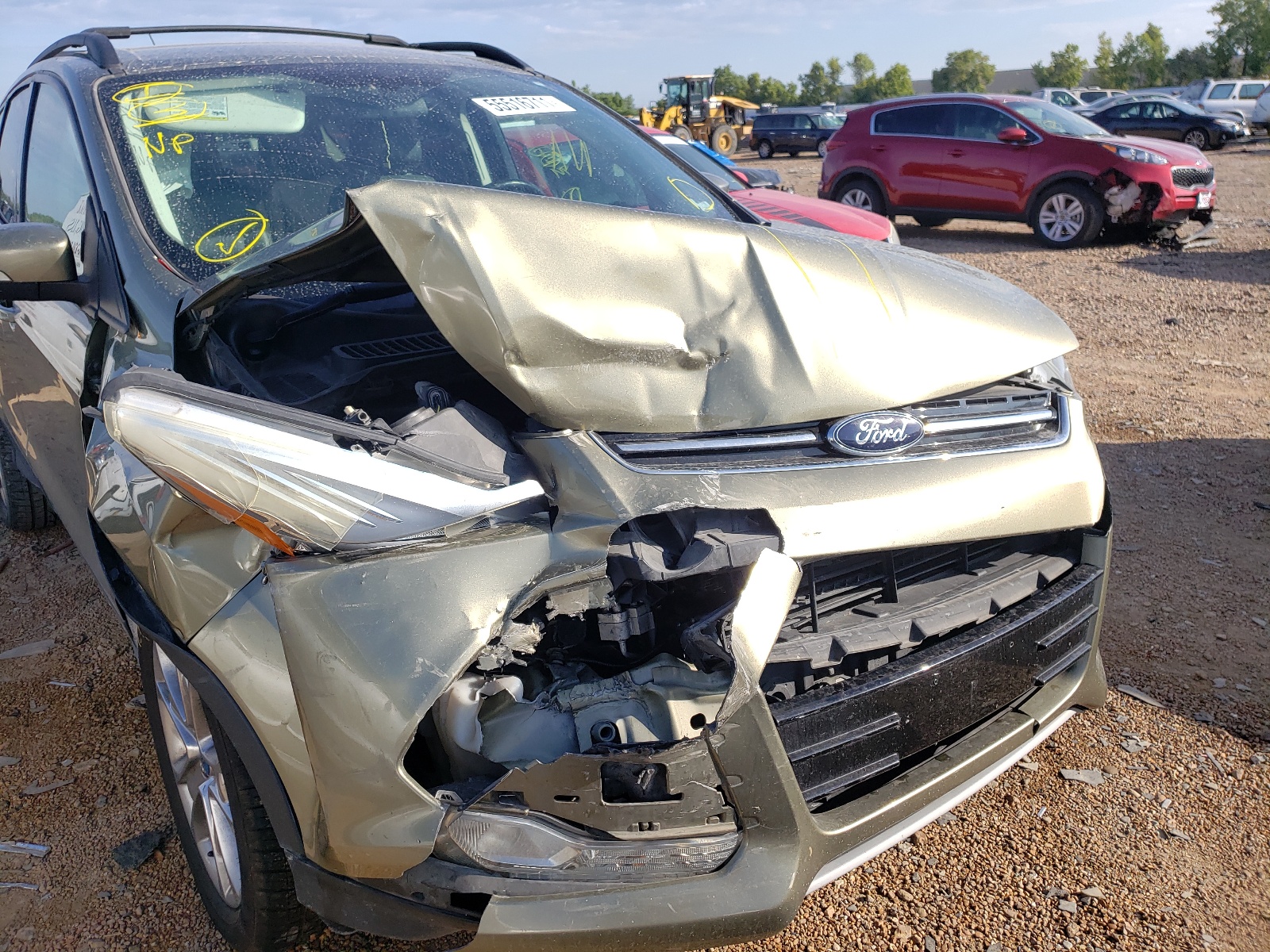 Photo 9 from auction – 2013 FORD ESCAPE SEL with VIN 1FMCU0HX6DUB55200