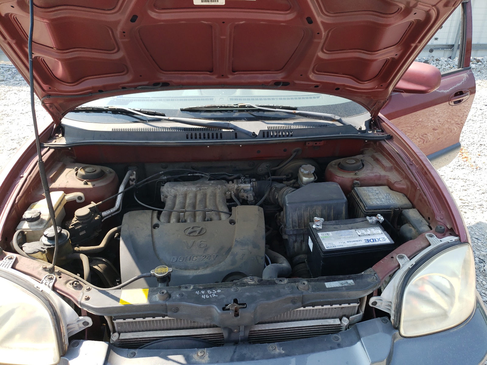 Photo 7 from auction – 2001 HYUNDAI SANTA FE G with VIN KM8SC83D41U084973