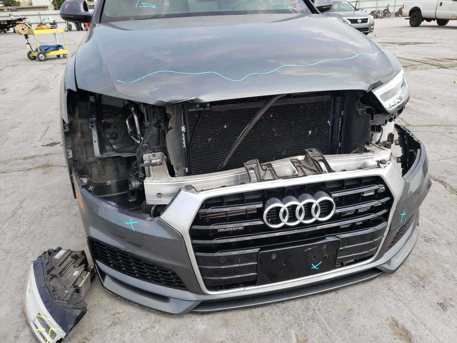 Photo 9 from auction – 2018 AUDI Q3 PREMIUM with VIN WA1JCCFS3JR020336
