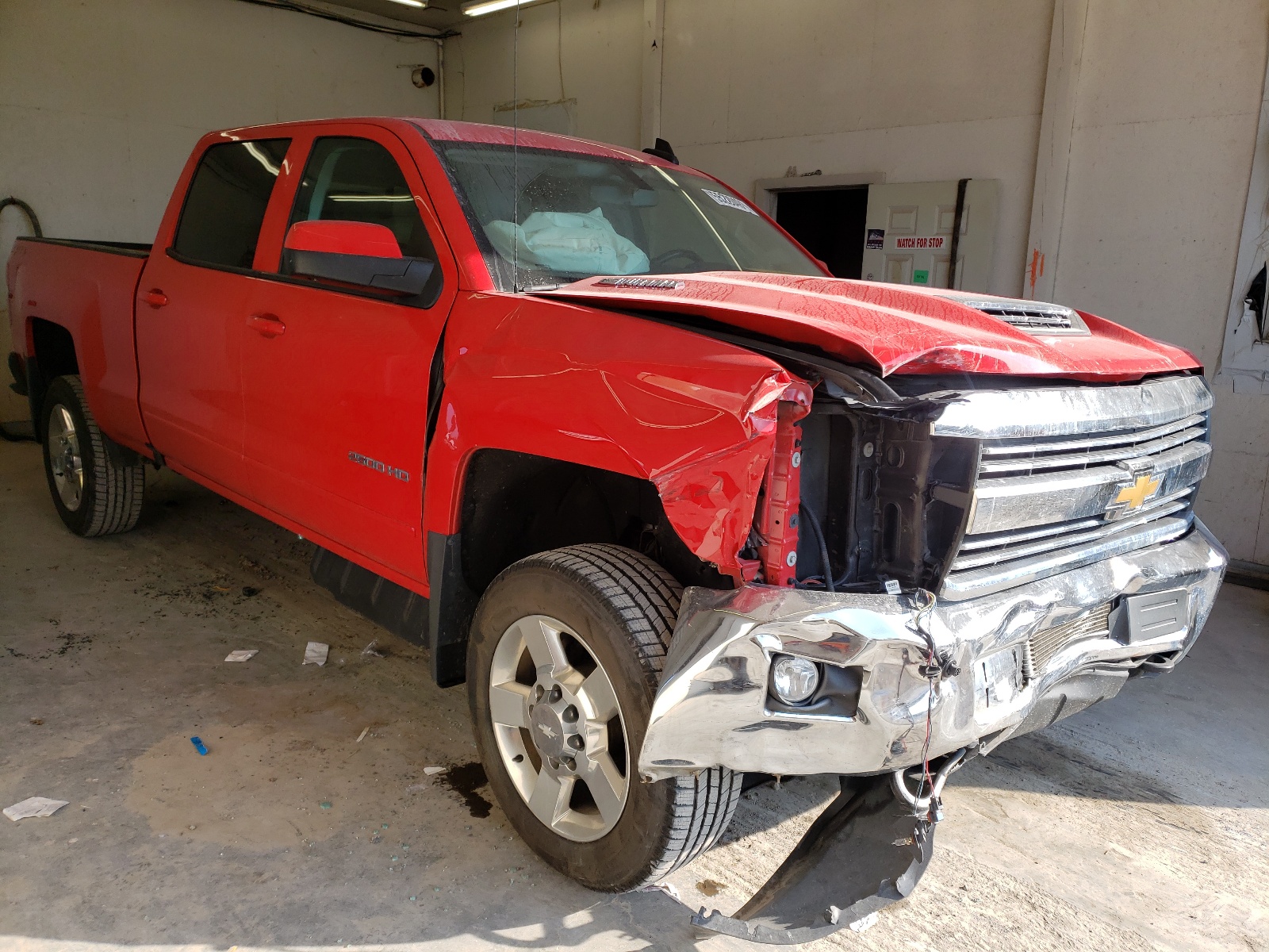 CHEVROLET SILVERADO 2018 with VIN 1GC1KVEY3JF215235 - Photo from auction