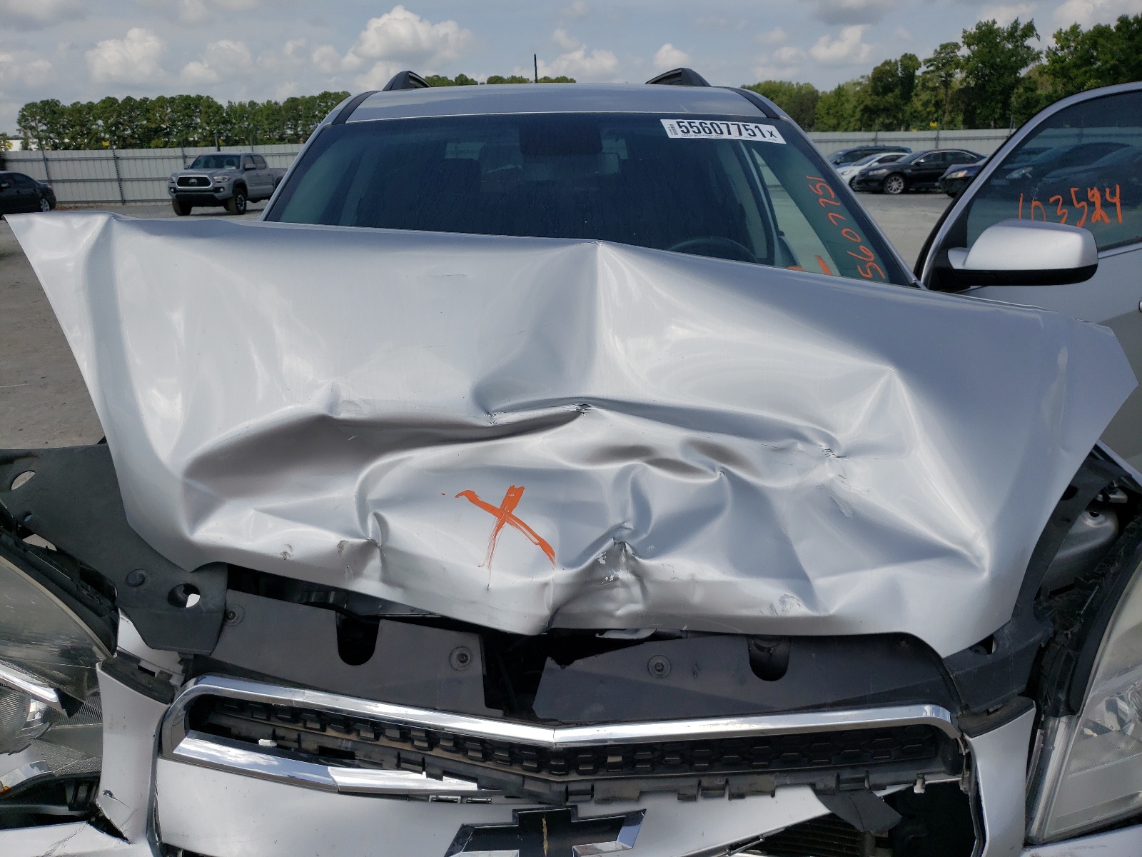 Photo 7 from auction – 2014 CHEVROLET EQUINOX LT with VIN 2GNALBEK6E6323606