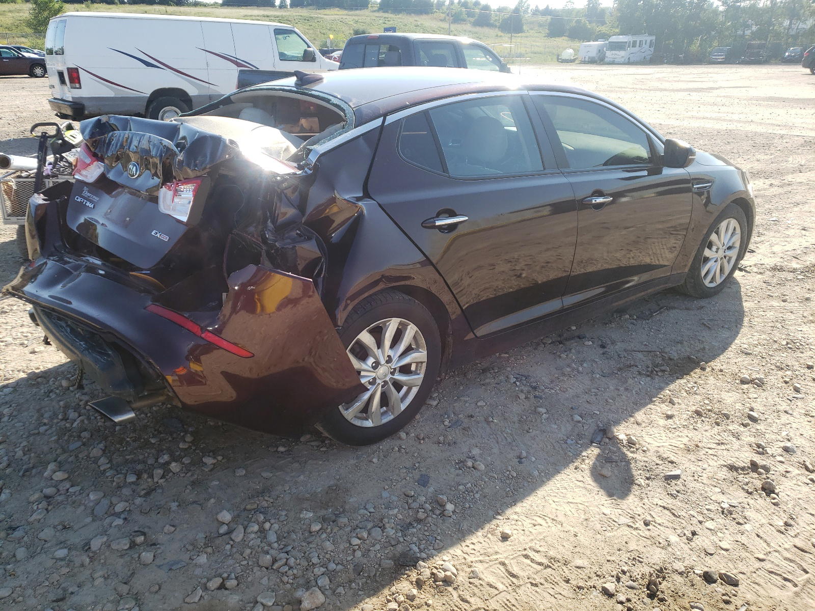 Photo 4 from auction – 2015 KIA OPTIMA EX with VIN 5XXGN4A78FG433477