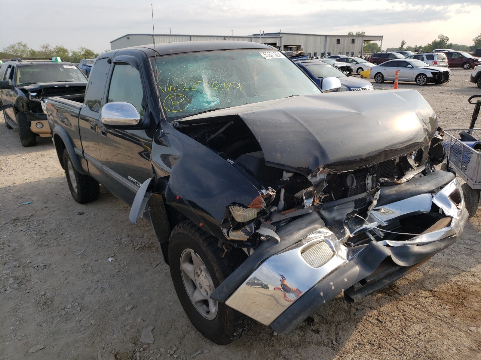 TOYOTA TUNDRA ACC 2002 with VIN 5TBBT44152S227249 - Photo from auction