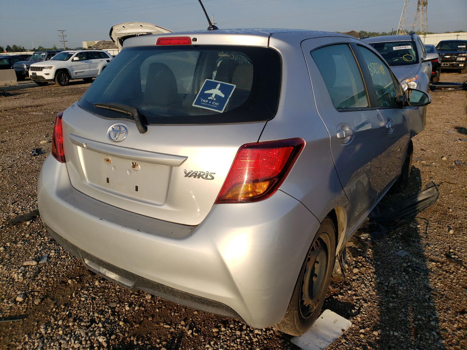 Photo 4 from auction – 2015 TOYOTA YARIS with VIN VNKKTUD35FA035297