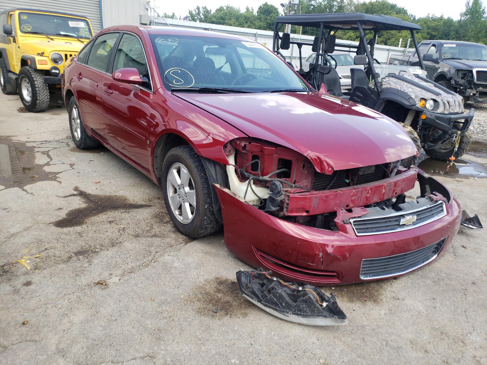 CHEVROLET IMPALA LT 2006 with VIN 2G1WT58KX69409019 - Photo from auction