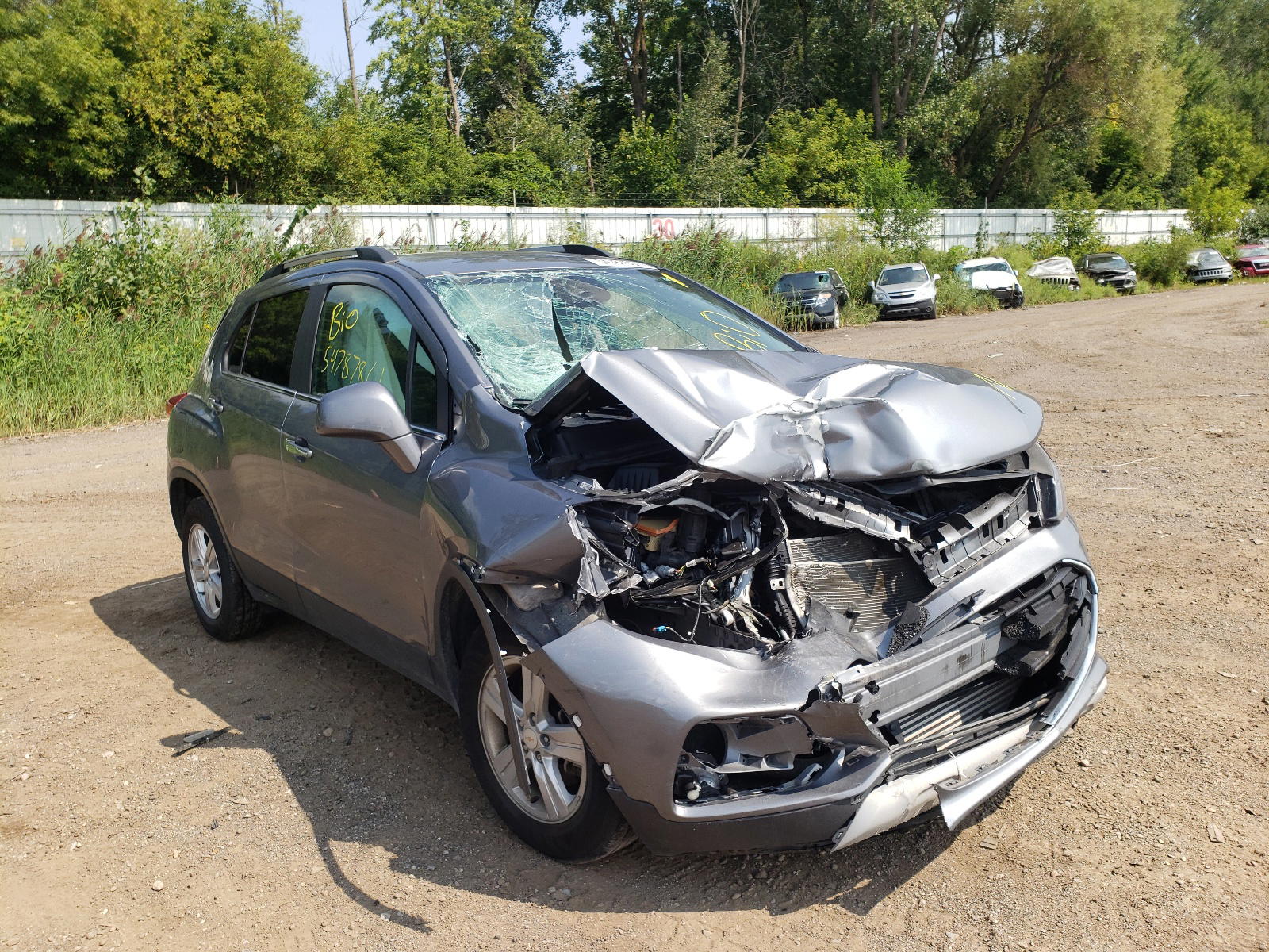 CHEVROLET TRAX 1LT 2020 with VIN 3GNCJLSB6LL143981 - Photo from auction
