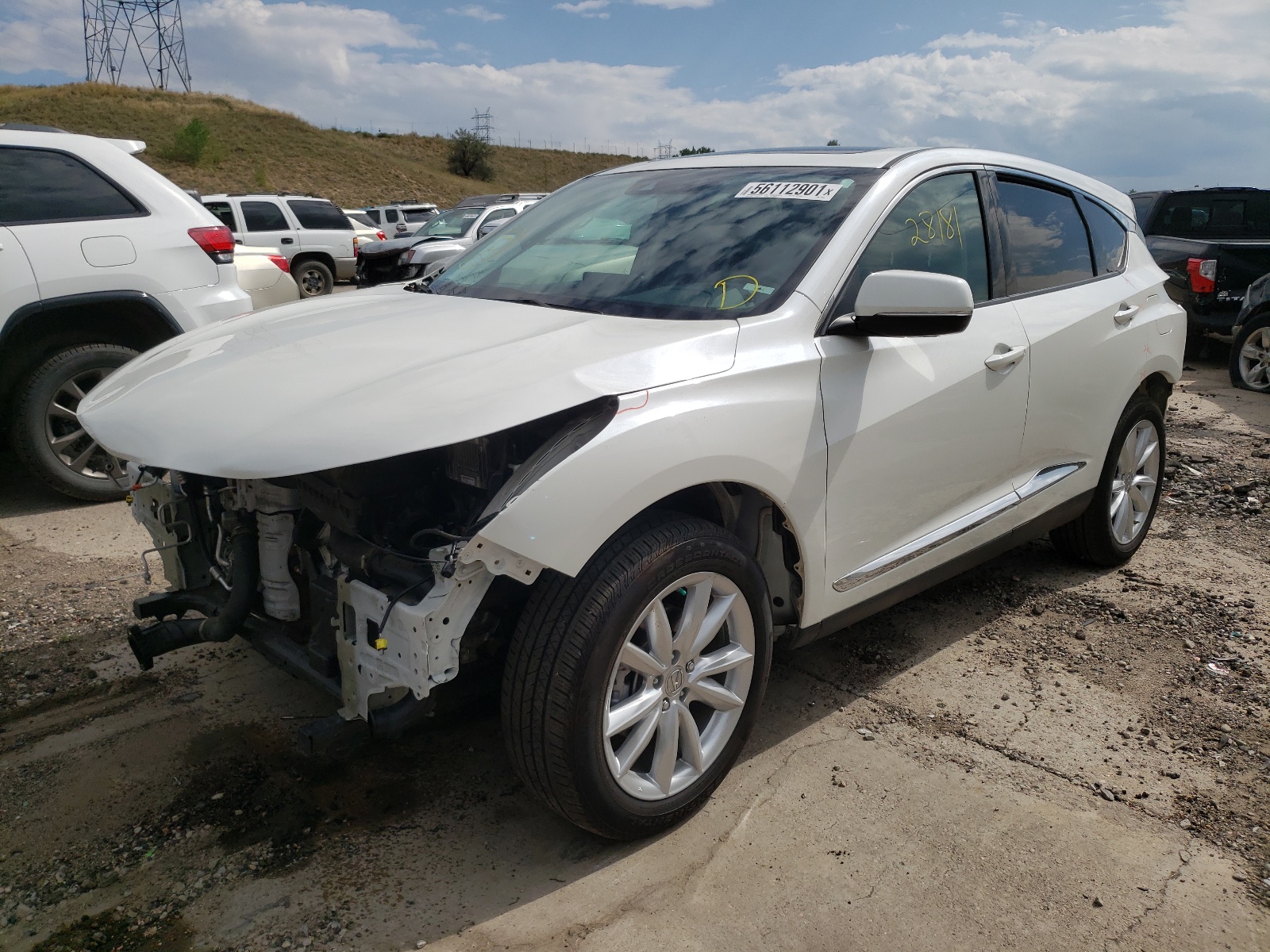 Photo 2 from auction – 2019 ACURA RDX with VIN 5J8TC2H35KL010962