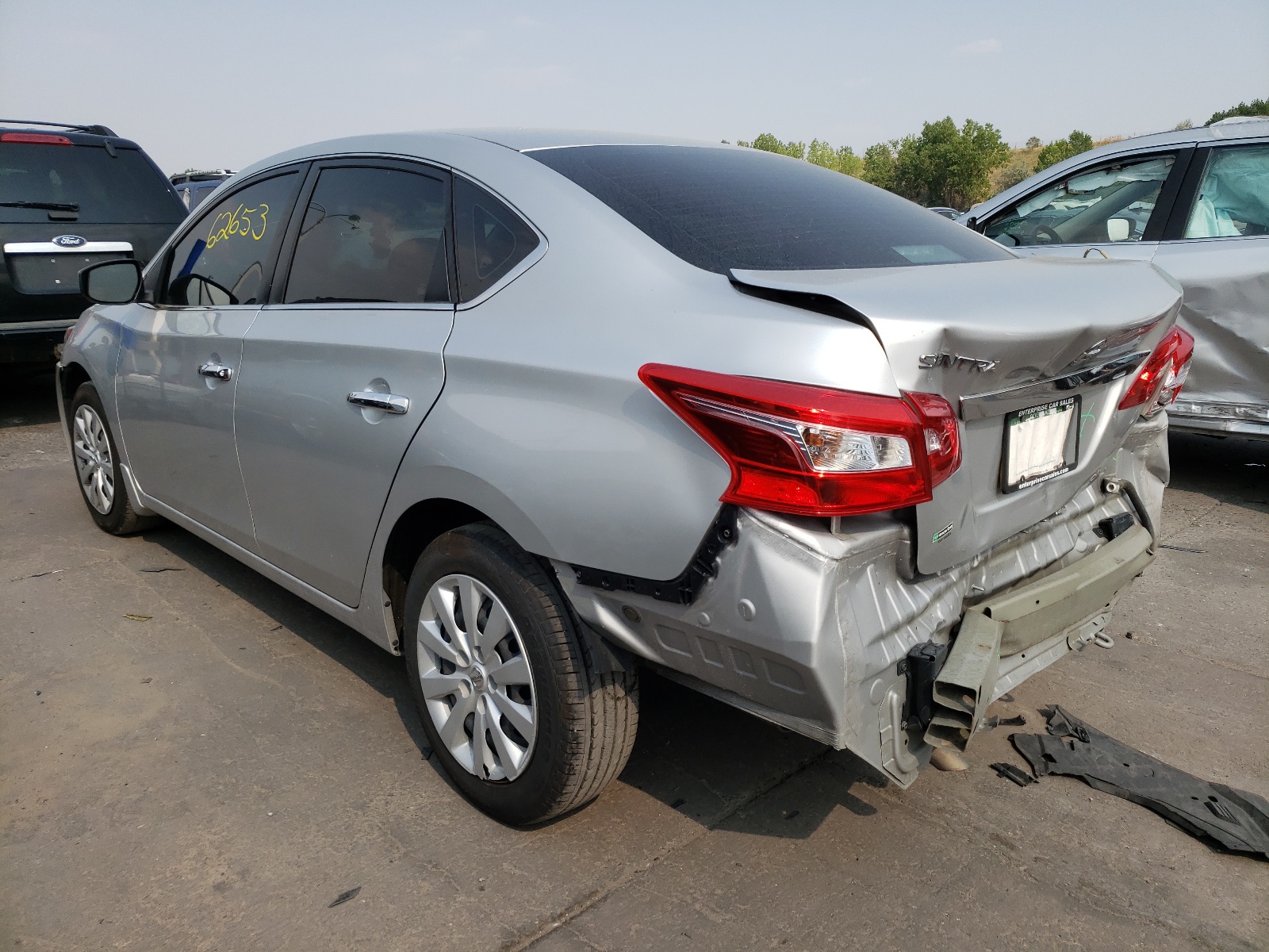 Photo 3 from auction – 2018 NISSAN SENTRA S with VIN 3N1AB7AP7JY339996
