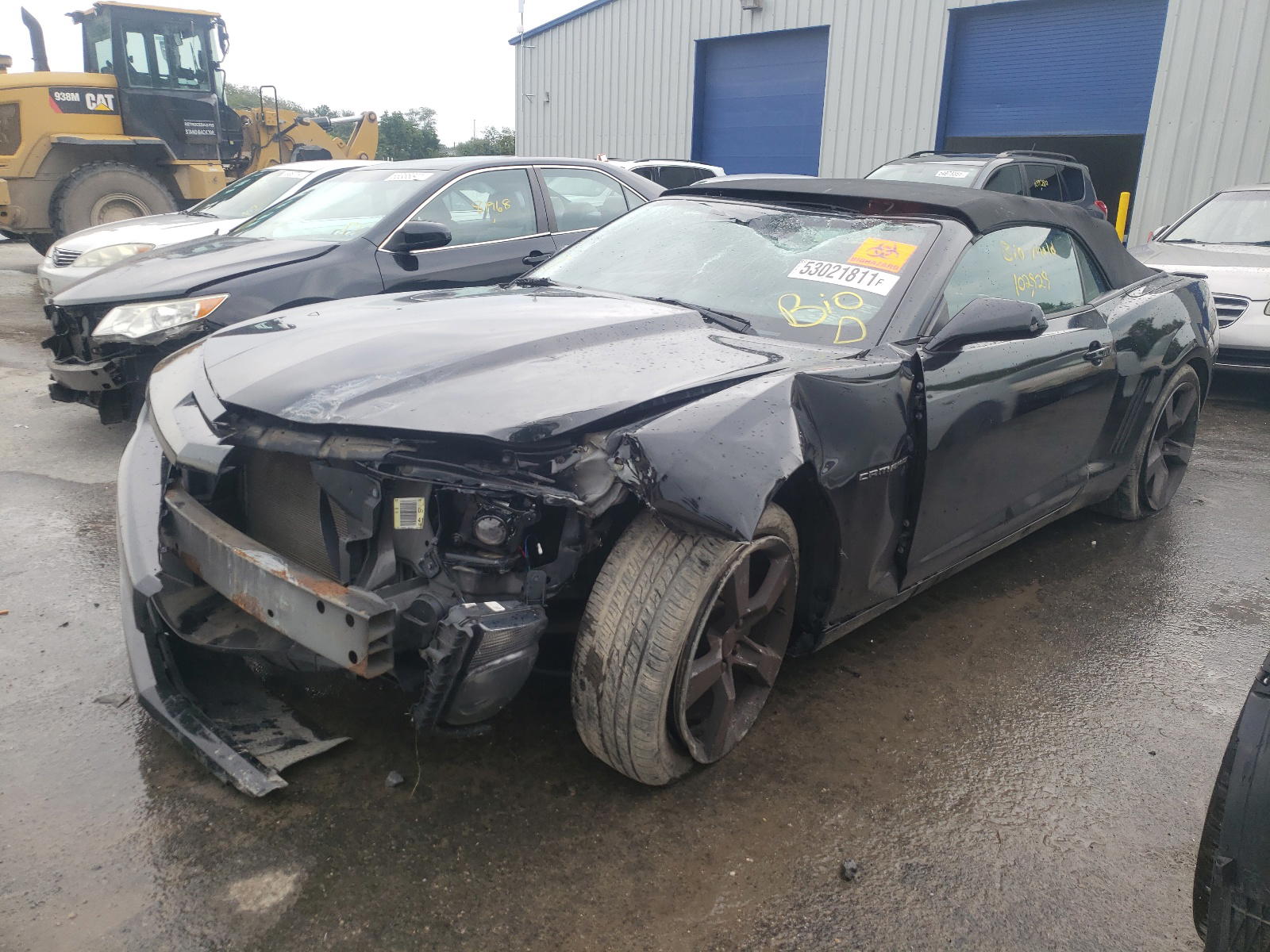 Photo 2 from auction – 2012 CHEVROLET CAMARO LT with VIN 2G1FC3D36C9123084
