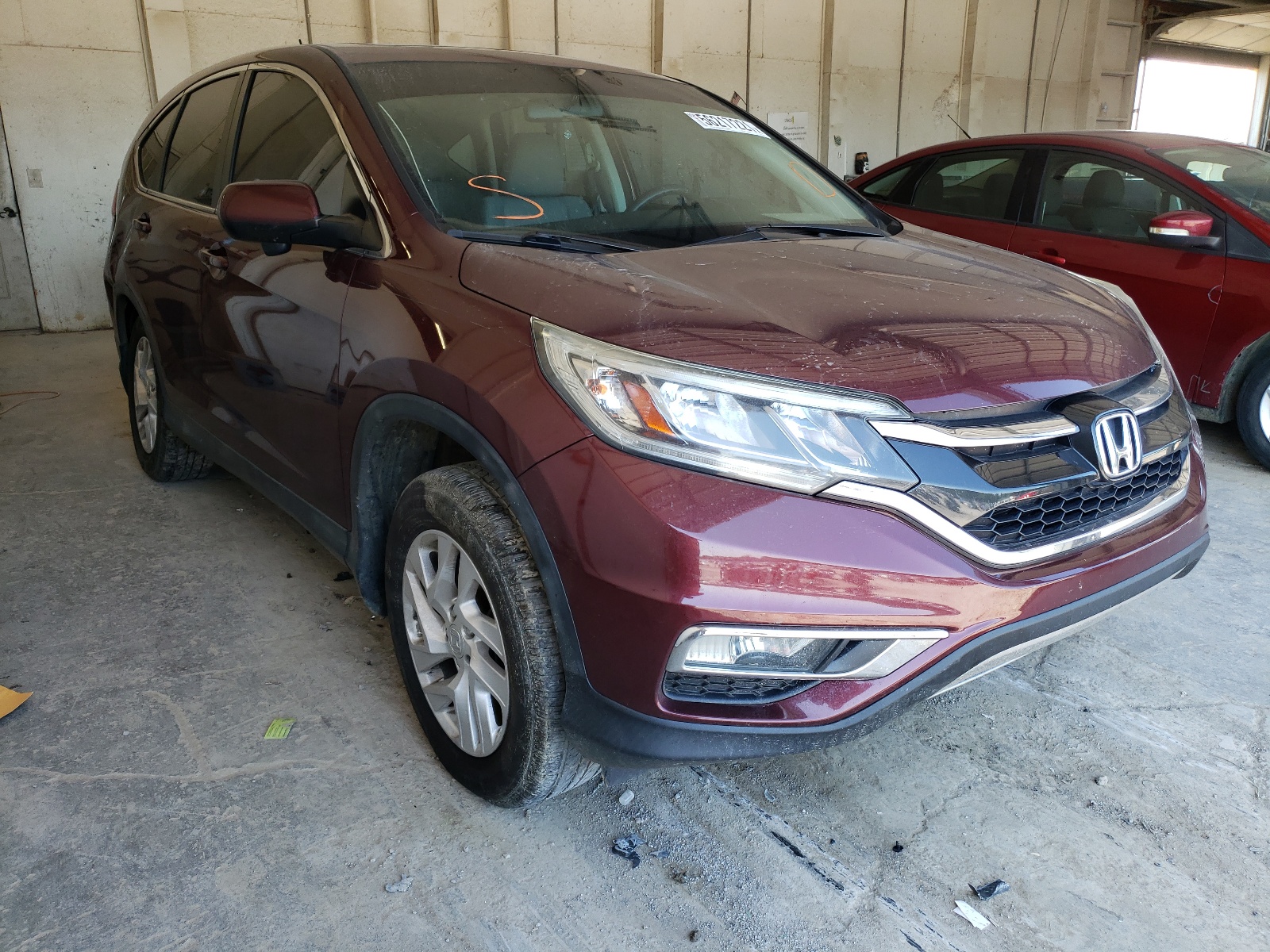 HONDA CR-V EX 2015 with VIN 2HKRM3H57FH541426 - Photo from auction