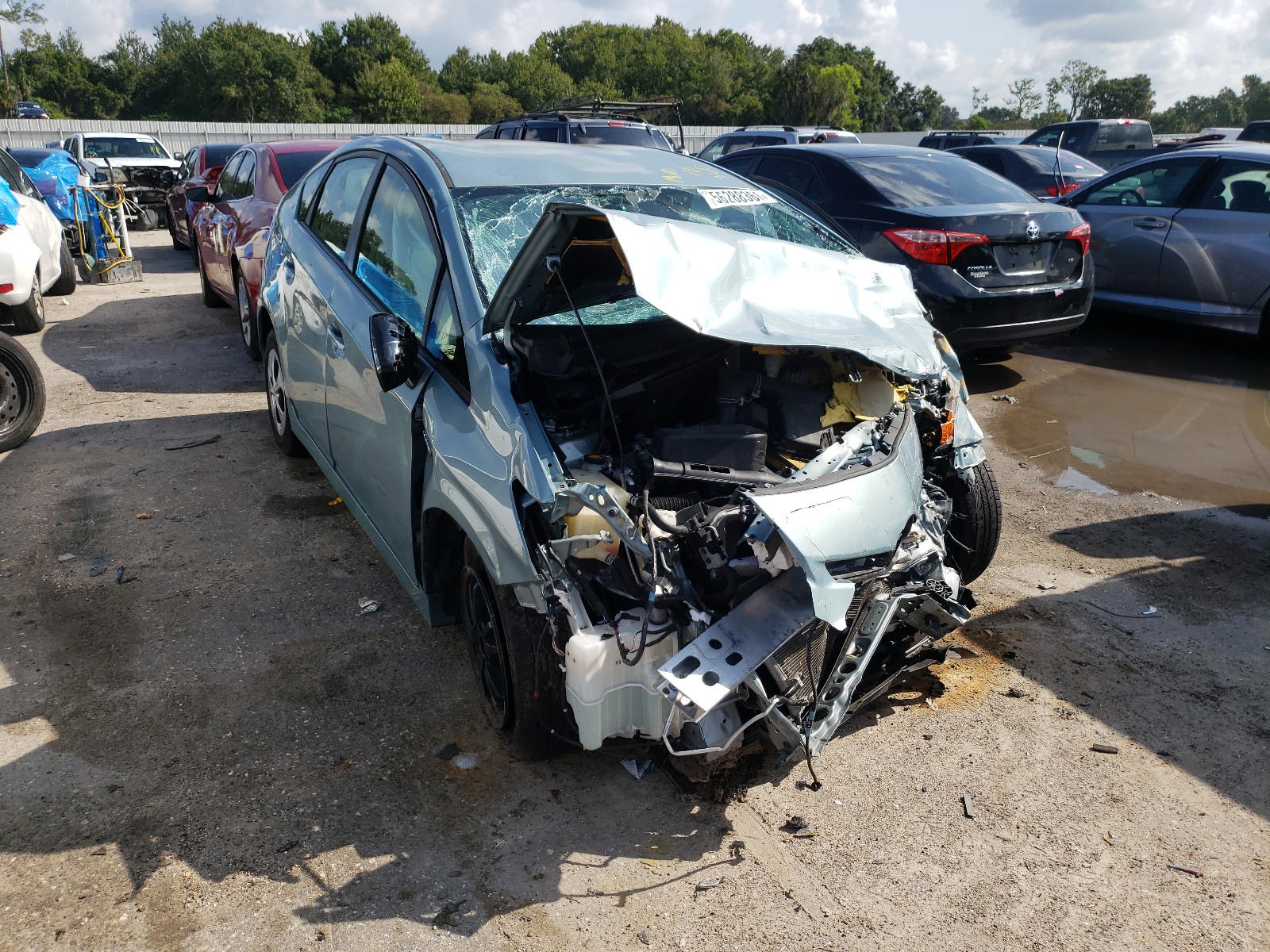 TOYOTA PRIUS 2013 with VIN JTDKN3DU8D5591194 - Photo from auction