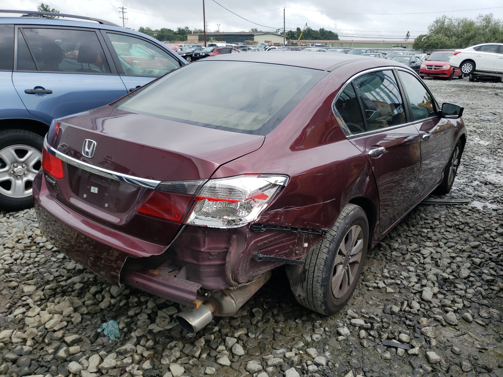 Photo 4 from auction – 2014 HONDA ACCORD LX with VIN 1HGCR2F35EA094265